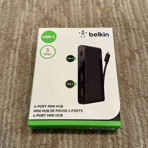 Belkin 4-Port Mini Hub (unopened)